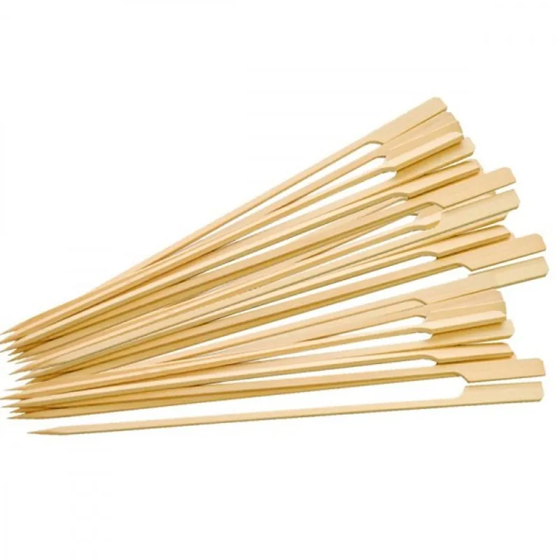 Discount Ac pentru gratar frigarui din lemn de 15 cm (set de 50 buc.)