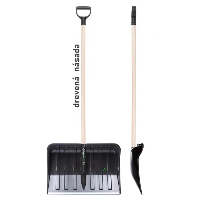 Suflantă de zăpadă / lopată 55cm cu mâner din lemn ALPINUS ECO KLC Cumpără acum