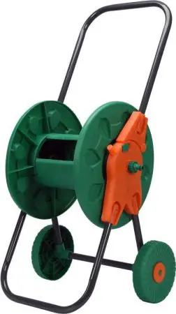 Transport gratuit Suport mobil pentru furtun gradina 60m Flo 89336