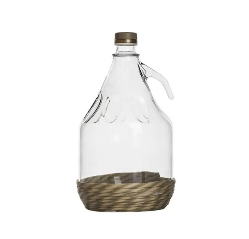 Damijohn 3l într-o sticlă KLC de răchită Retur ușor