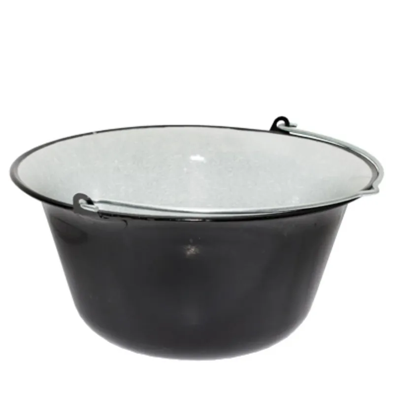 Transport gratuit Cazan emailat pentru gulaș 12 lo 43 cm, suspendat KLC g11