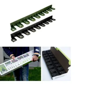 Gard de gazon 3 m STELLA VERDE negru, margine KLC Cumpără acum