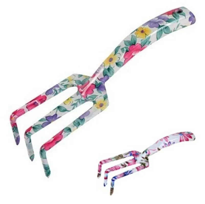 Grebla dama 3 dinti grebla aluminiu lungime 22,5 cm model floral Reducere specială