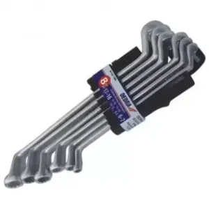 Set chei inelare fixe CrV 6buc CrV set 6-7,8-9,10-11,12-13,14-15,16-17 Dedra Calitate înaltă