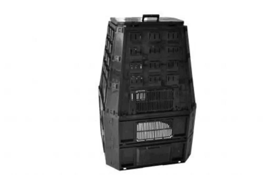 Composter 850 l negru KLC Reducere de preț