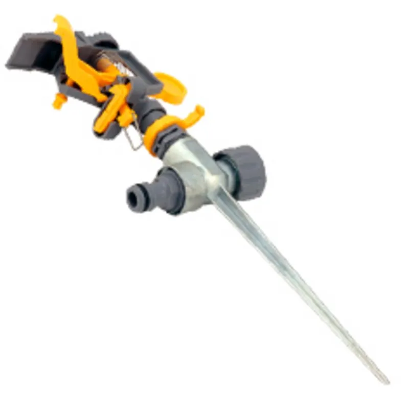 Aspersor cu impuls 2 cai cu zinc. cu ţeapă Disponibil imediat