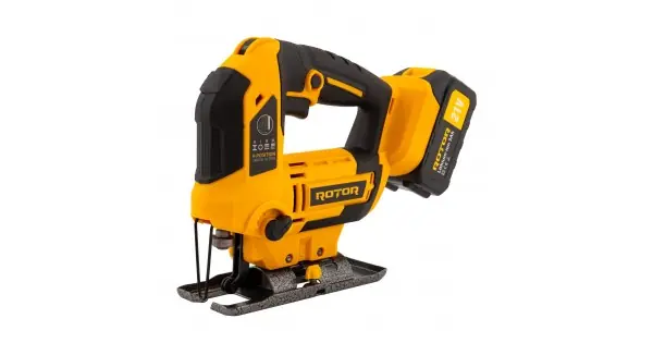 Preț promoțional Fierastrau pendular pe acumulator (INCLUS) ROTOR RJS21,21V/ 3 Ah, 750W, 3000 rot/min