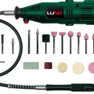 Vezi acum Mini Freza electrica 135W Lund + 40 accesorii Lund 79314