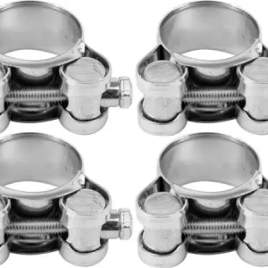 Set 4 cleme zincate cu surub, 23-25/18mm 73789 Ofertă limitată