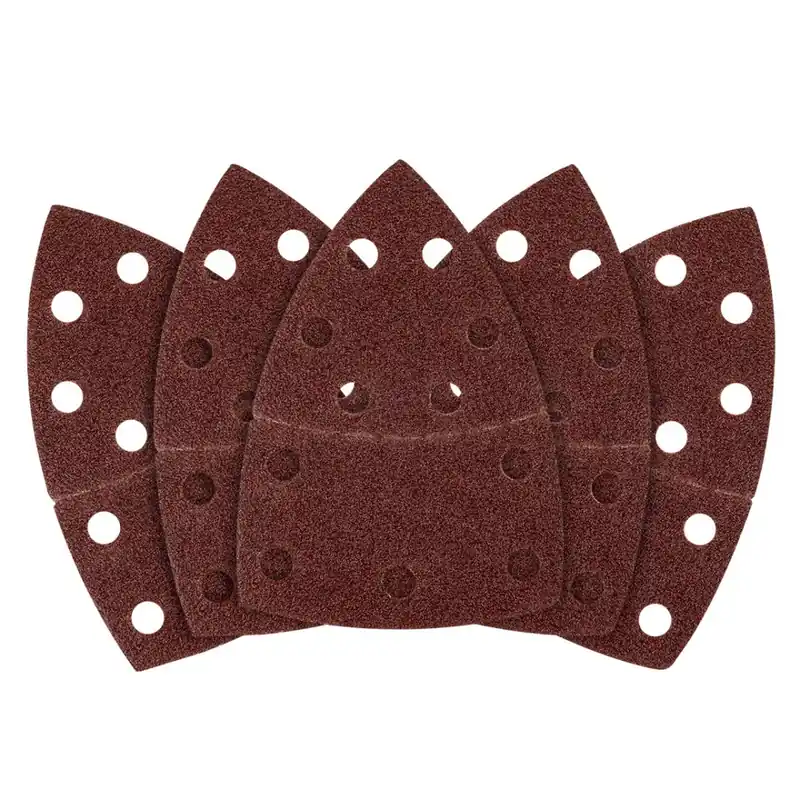 Transport gratuit Hârtie de șlefuit cu Velcro, fier 102 x 152 mm, P40, 5 buc, cu 11 găuri 58T300
