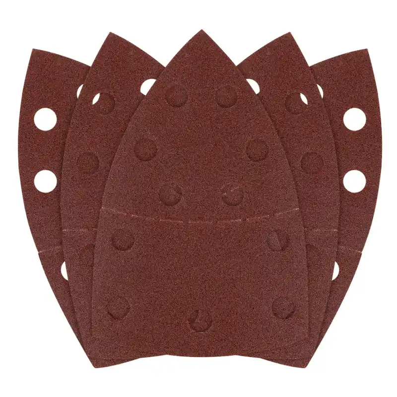 Șmirghel Velcro, fier 102 x 152 mm, P120, 5 buc, cu 11 găuri 58T304 Reduceri