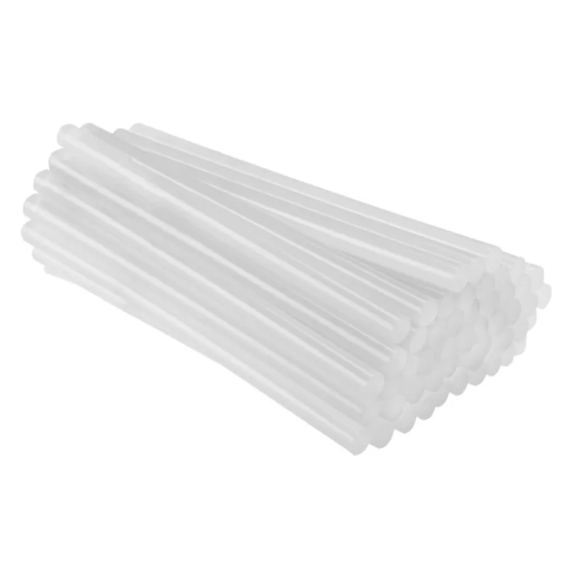 Stick adeziv 11 mm, 50 buc, transparent 42E151 Preferatul clienților