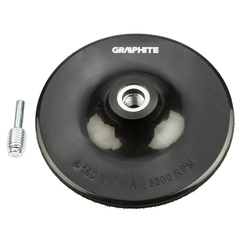 Ultima șansă Disc flexibil cu Velcro 150 mm x M14 + mandrină 55H929