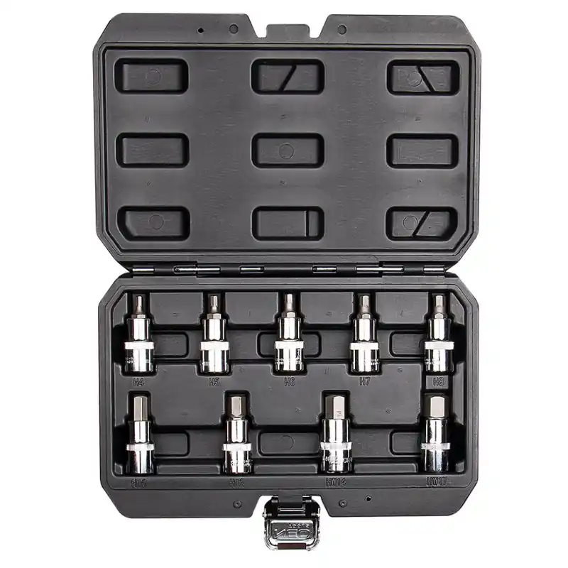 Super ofertă Set de ace 1/2" Allen 55mm, set de 9 piese 08-705