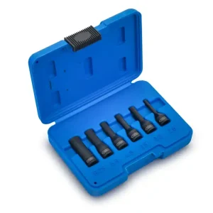 Calitate înaltă Set de chei pentru bujiile incandescente uzate 6 buc 1/4"