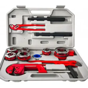 Set de robinete pentru țevi cu accesorii 10 bucăți V07515 Preț redus