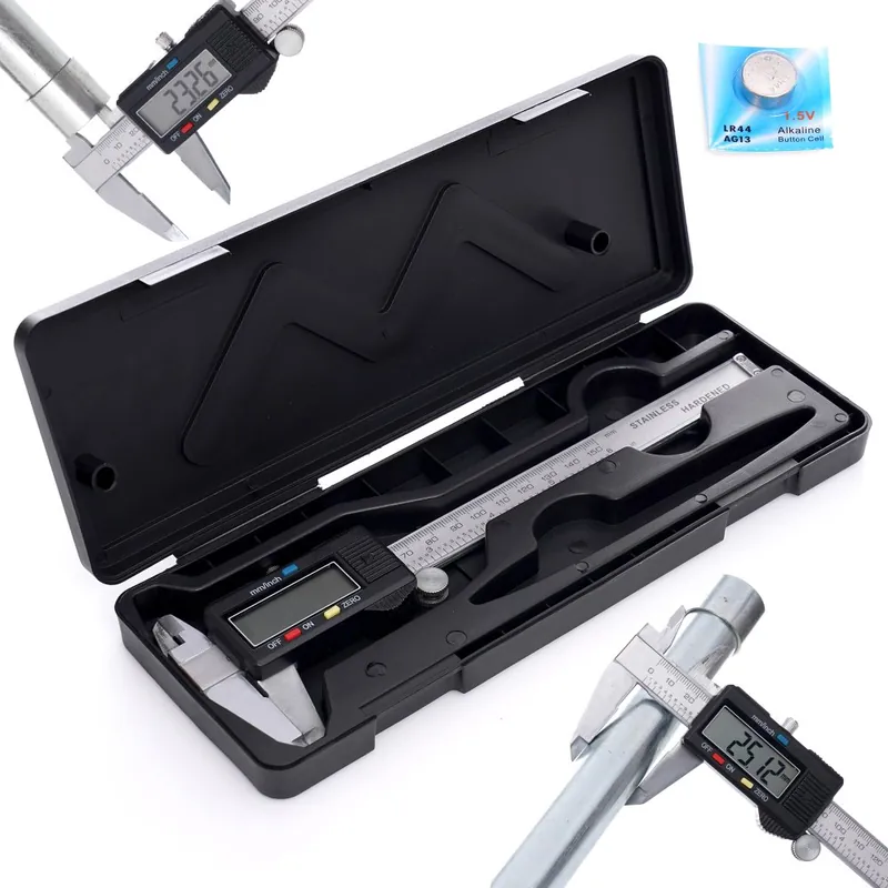 Calibru electronic glisant, afișaj LCD 0-150 mm + carcasă TA4101 Preț promoțional