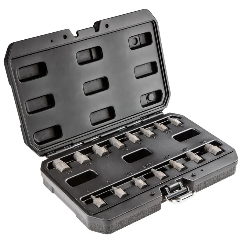 Set de extractoare pentru șuruburi îndoite, 15 bucăți 09-607 Transport gratuit