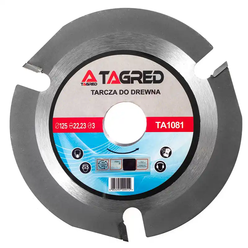 Transport gratuit Disc pentru tăierea lemnului, placaj GK, 3 dinți pentru ferăstraie, trident TA1081