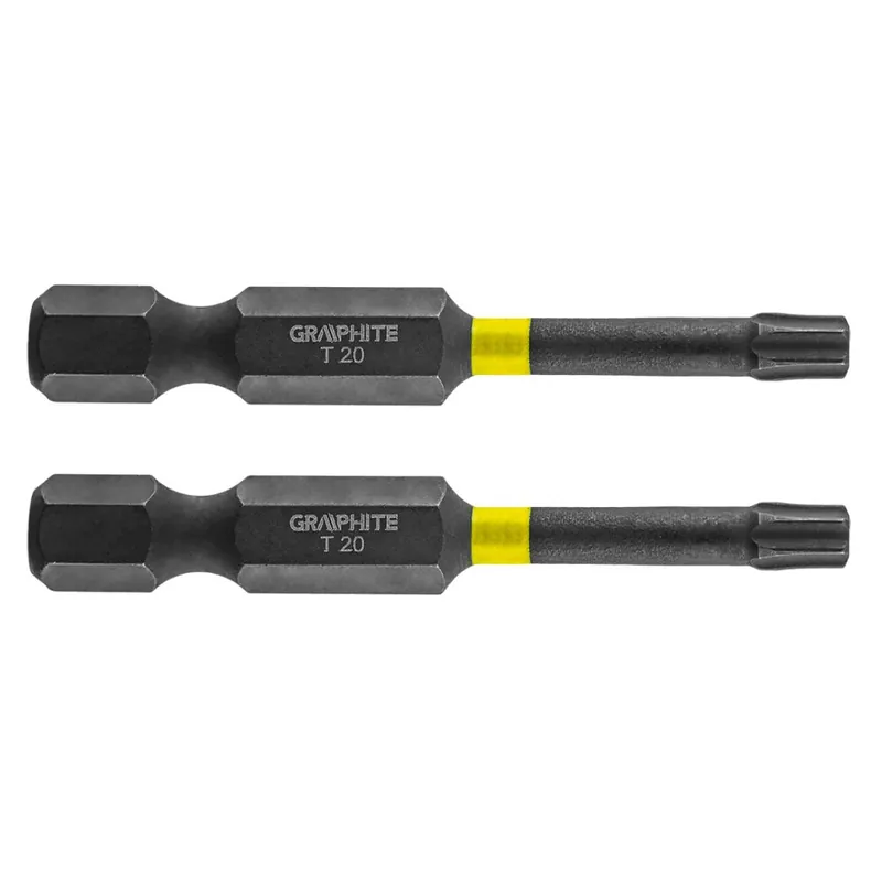 Burghie de impact TX20 x 50 mm, 2 bucăți. 56H525 Ofertă limitată