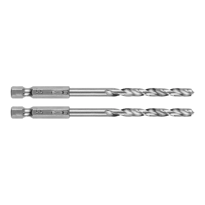 Burghiu hexagonal pentru metal 5,5 mm, 2 buc. 54T710 Ofertă limitată