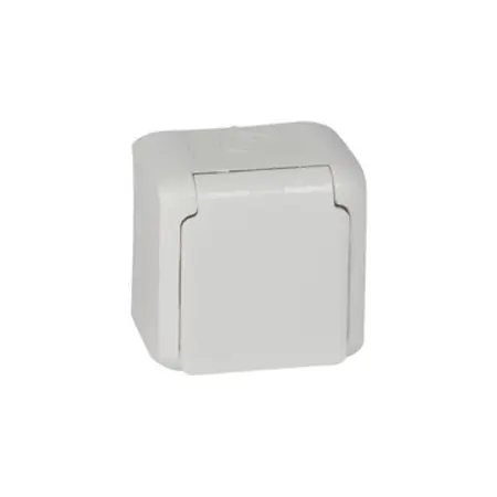 Preț mic 2P+E Priza standard Francez pentruix - surface mounting - 16 A 250 V~ - alb Legrand*