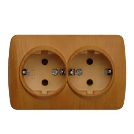 Alsu Stejar Priza Dubla CP PT EL-BI Ofertă specială