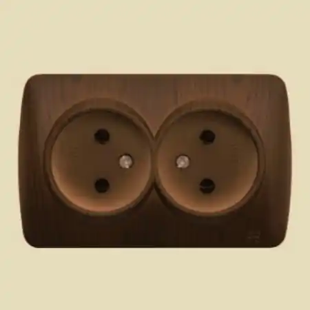 Alsu Nuc Inchis Priza Dubla fara CP PT EL-BI Livrare gratuită