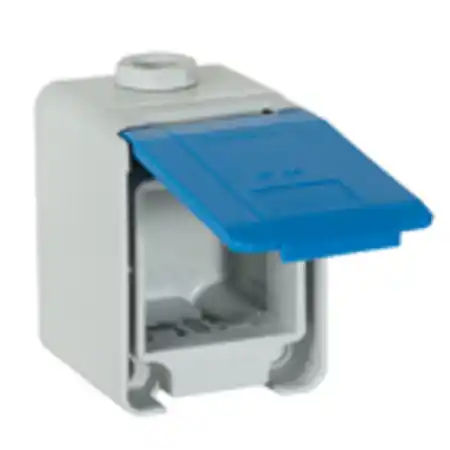 TAIS MIGNON WALL-MOUNTING ENCLOSURE 2MODULES FOR Priza-OUTLETS Palazzoli Doar azi