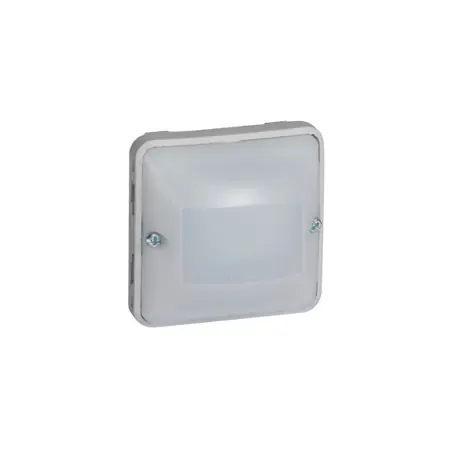 Automatic switch Plexo cu neutral - 3-wire - IP55 IK07 - 230 V~ - 50 Hz - gri/alb Legrand Noutate