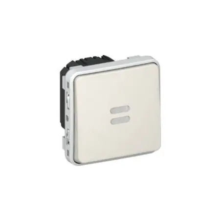 Time lag switch Plexo IP55 - illuminated electronic 250 V~ - modular - alb Legrand Ofertă specială