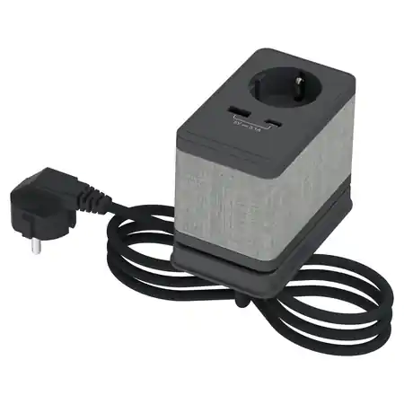 Unica system - Desk Unit S - DE SOUSBA/C - antracit Schneider Preț redus