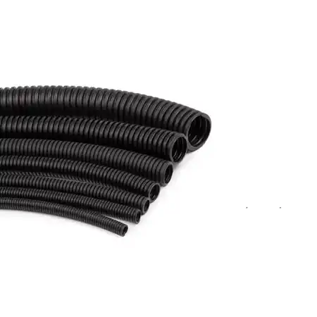 Transport gratuit Tub gofrat negru FLEX 320N, D25, HF,stabilizat UV, FARA FIR Extro