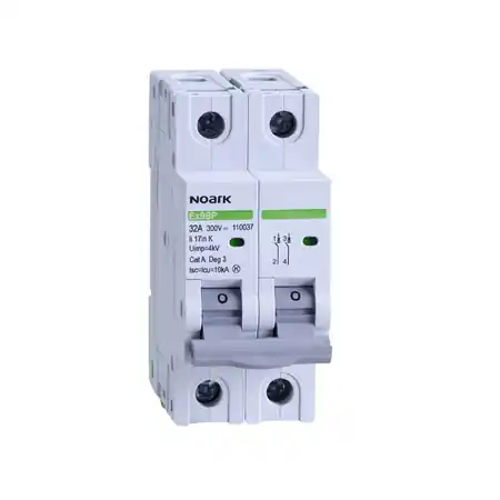 Ultima șansă Mini-intreruptoare automate Ex9BP 2P DC300V K25 Noark