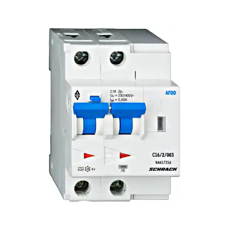 Vezi acum Dispozitiv AFDD protectie incendiu cauzat de arc electric 20A 10Ka Bipolar combinat cu diferential 30ma Schrack