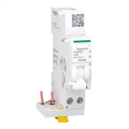 Acti9 AFDD, Bloc auxiliar detectie arc electric si protectie diferentiala, 25A, 30mA tip A-SI, pentru iC40 1P+N Schneider Livrare expres