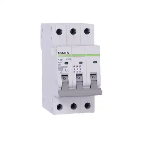 Transport gratuit Mini-intreruptoarele automate slim Ex9B40J 3P C16 Noark