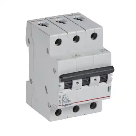 Ultima șansă Disjunctor RX3 3P B63 6kA Legrand*