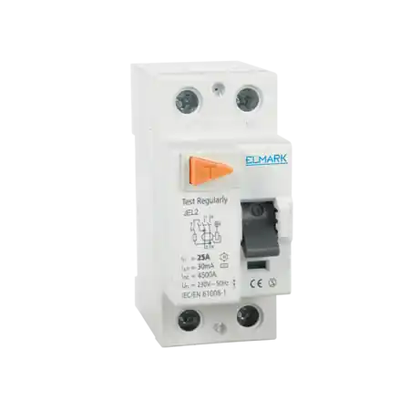 Ultima șansă INTRERUPTOR DIFERENTIAL JEL2 4,5KA 2P 16A/300MA Elmark