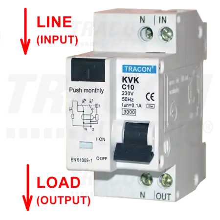 Vezi acum Disjunctor cu protectie diferentiala, 2P, 2 module, curba C KVK-25/10 25A, 100mA, 3kA, AC, E3 Tracon