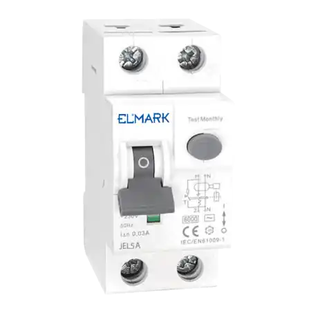 Vezi acum ELECTROMAGNETIC RCBO JEL5A 6KA 2P 6A/30MA Elmark