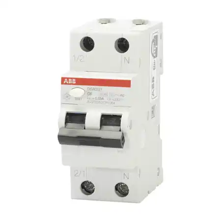 Transport gratuit Intrerupator Diferential 6A 1P+N C 6kA 30mA, DSH201 Abb