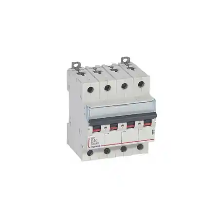 Vezi acum Siguranta automata 10000 - 16 kA - 4P 400 V~ - 10 A - B curba Legrand*