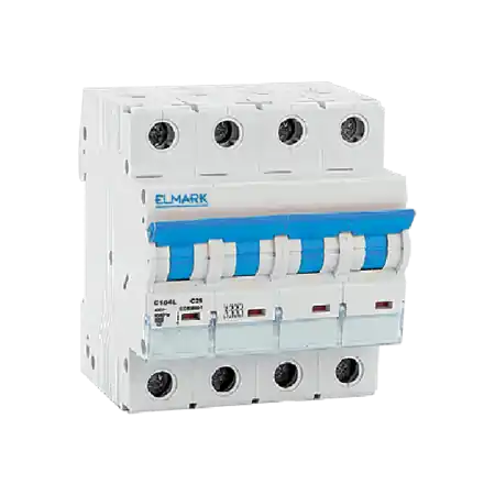 Ultima șansă NEW SIGURANTA MCB C104L 16A 4P 10kA CURBA C Elmark