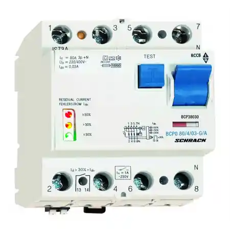 Ultima șansă Intreruptor dif.PRIORI 40A, 4-poli, 300mA, vsf, S, tip A Schrack