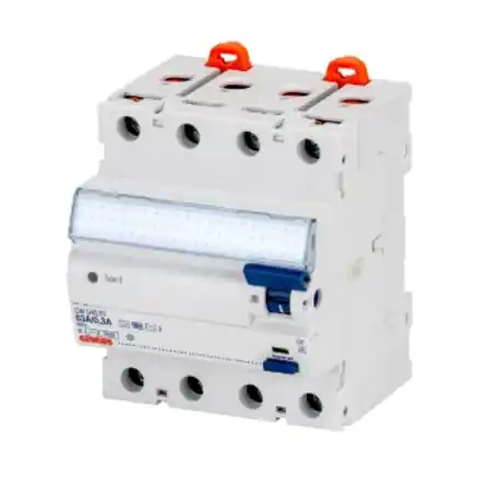 Transport gratuit Intrerupator diferential - IDP - 4P 25A IMMUNITY B TYPE Idn=0,3 - 4 module Gewiss