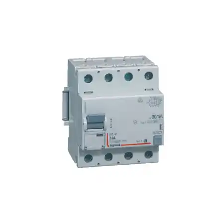 Transport gratuit Intrerupator diferential RCD DX³-ID - 4P 230 V~ - 40 A - 30 mA - tip B - neutral on left-hand Legrand*