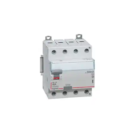 Transport gratuit Intrerupator diferential RCD DX³-ID - 4P 400 V~ Nul pe partea dreapta - 40 A - 500 mA - tip A Legrand*