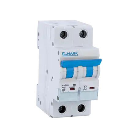 Transport gratuit NEW SIGURANTA MCB C102L 6A 2P 10kA CURBA C Elmark