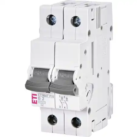 Transport gratuit Întrerupător de circuit ETIMAT P10 2p B2 001901204 Eti
